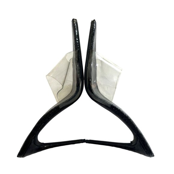 FEMME Gianni Mules in Black Clear - Picture 5 of 9